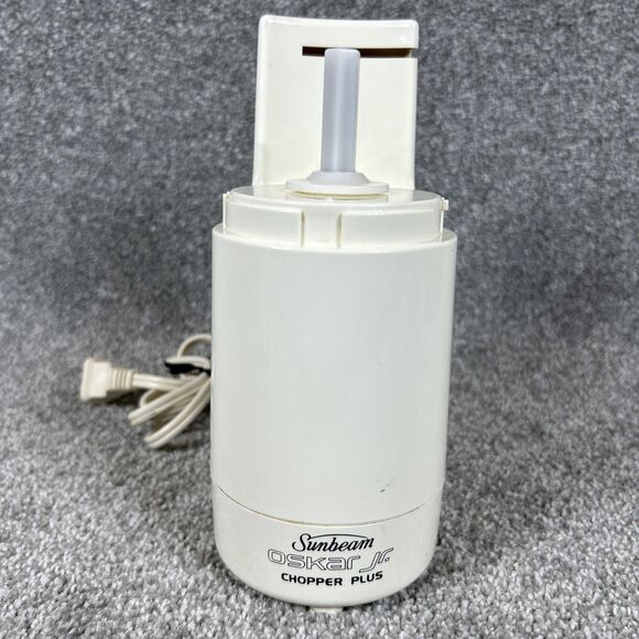 Sunbeam Oskar Jr. Chopper Plus Salad Food Processor Chopper Base Only Tested - Picture 2 of 9